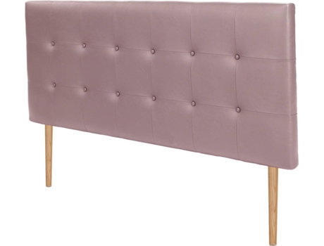 Cabeceira de Cama DHOME Acolchoado (Rosa - Tecido e Polipele - 90 x 8 x 115 cm)