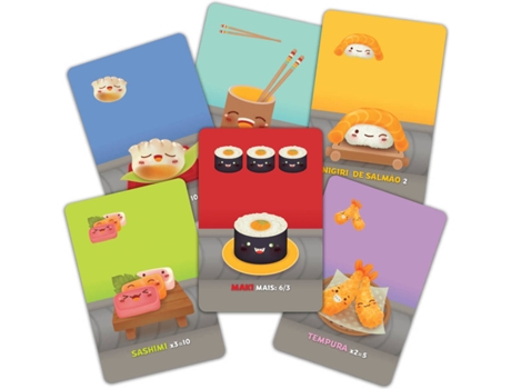 Sushi Go! - Jogos de Cartas - Compra na