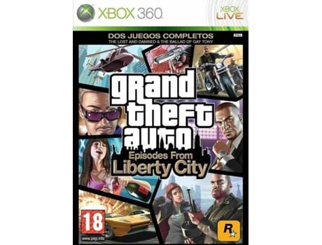 Jogo Xbox 360 GTA Episodes From Liberty City