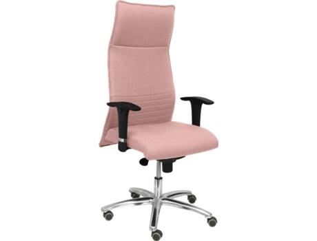 Vinsetto Cadeira de Escritório Ergonómica com Altura Ajustável Função de  Inclinação e Encosto Alto 62x56x110-119,5 cm Rosa