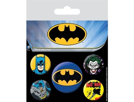 Conjunto de Pins PYRAMID Batman Badge Pack