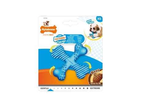 Puppy X-Bone Teething Chew de Vaca para Cachorrinhos S 91 gr 