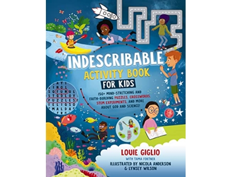 Livro Indescribable Activity Book for Kids de Louie Giglio (Inglês)