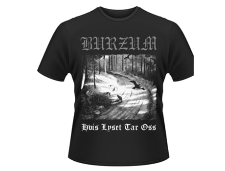 T-shirt BURZUM (S - Preto)