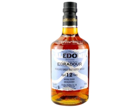 Whisky EDRADOUR Single Malt Edradour Caledonia 12 Anos (0.7 L - 1 unidade)