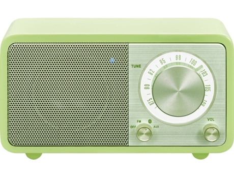 Rádio  WR-7 (Verde - Analógico - FM - Bateria)