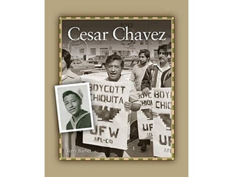 Livro Cesar Chavez Activist de Terry Barber (Inglês)