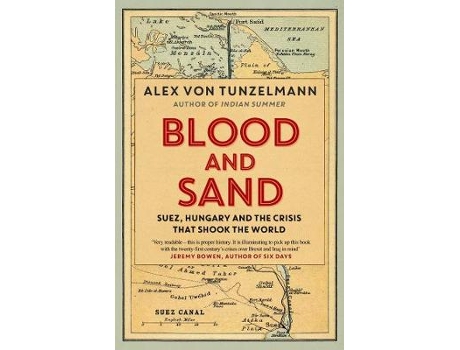 Livro blood and sand de alex von tunzelmann (inglês)