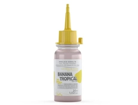 amolecedor de verniz Óleo de banana 30ml Mutual Smaile