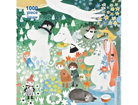 Livro moomin: dangerous journey jigsaw de created by flame tree studio (inglês)