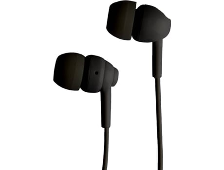 Auriculares  Stereo Preto