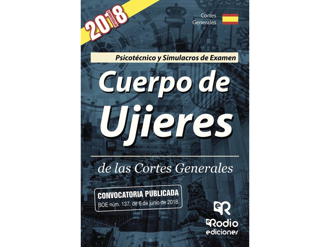 Livro Cuerpo de Ujieres de las Cortes Generales. Psicotécnico y