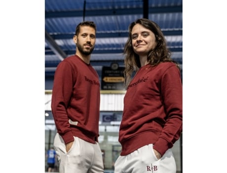 Sweatshirt Unissexo REVERS BOISÉ Le Suitado Vermelho (L)