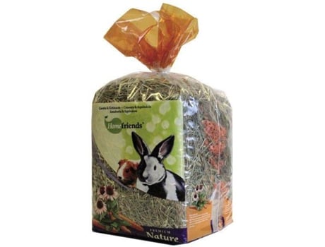 Feno para Coelhos  (500g - Sabor: Cenoura)