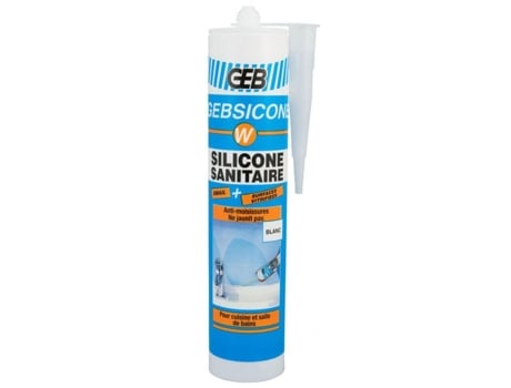 Gebsicone W Selante de Silicone Sanitário Translúcido 310Ml 893251 GEB