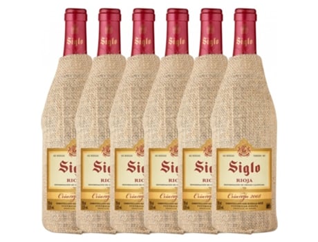 Vinho MANZANOS Manzanos Siglo Saco Rioja Crianza (0.75 L - 6 unidades)