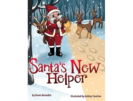 Livro Santas New Helper de Karen Benedict (Inglês - Capa Dura)