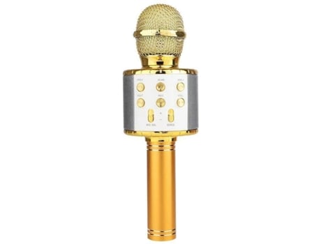 Microfone Bluetooth ARTIZLEE MIC020 (Autonomia: 5 h - Amarelo)