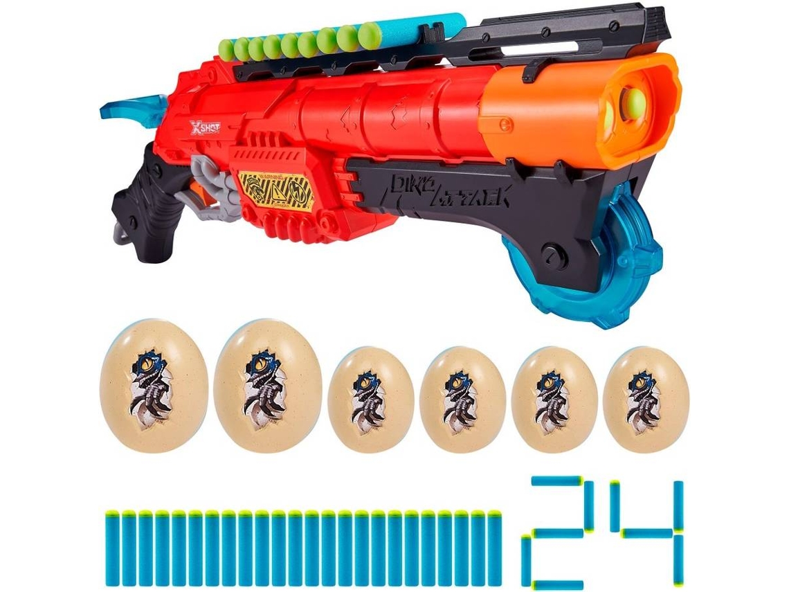 06x Armas Jogo Detetive Peças em 3D, Playtoy Brinquedos