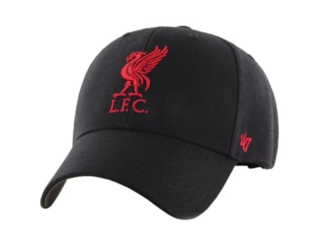 Boné de Homem 47 BRAND Mvp Liverpool Fc Epl Bka One Acrílico Preto (Tamanho Único)