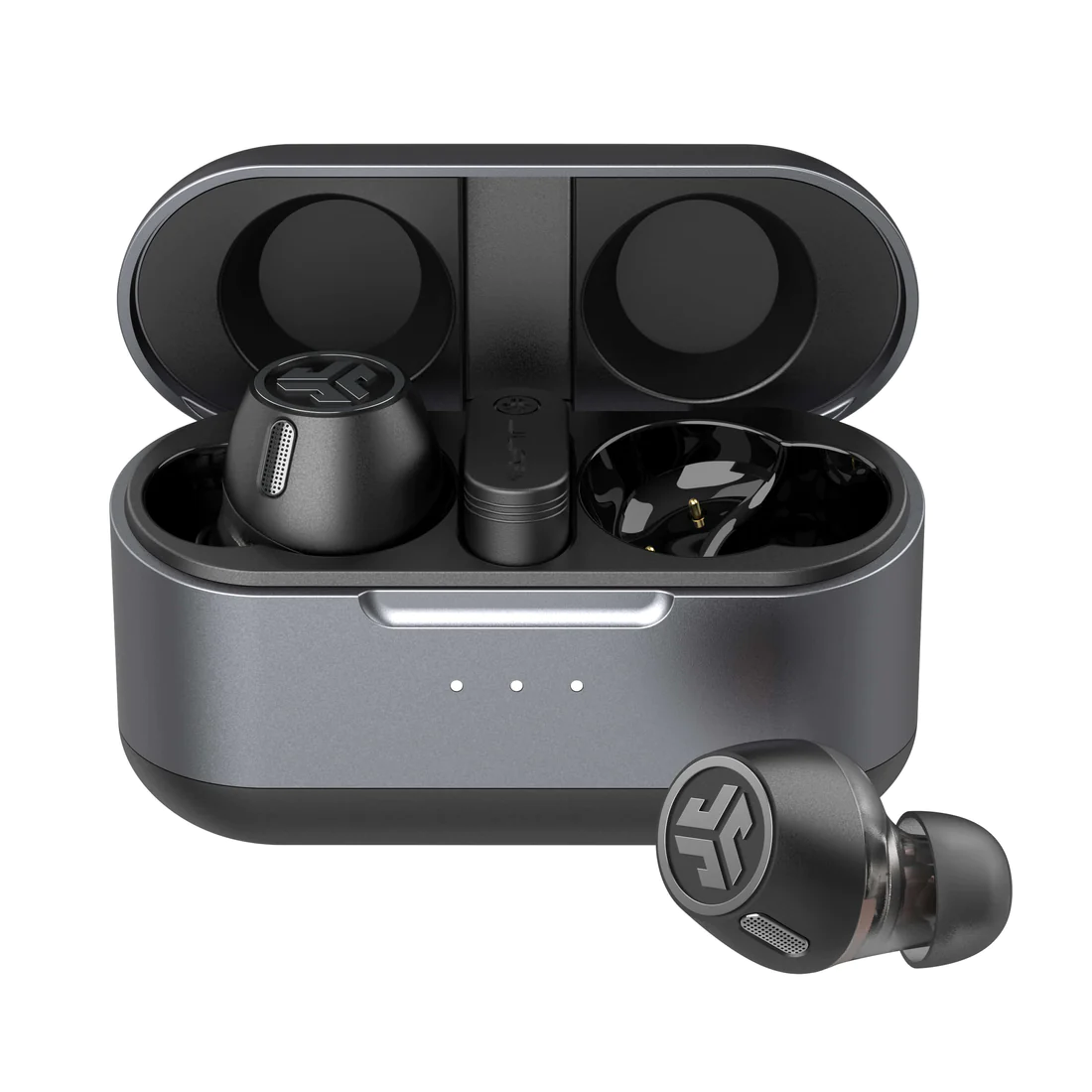 Auriculares Bluetooth True Wireless JLAB Epic Lab Edition (In Ear - Microfone - Noise Canceling - Preto)