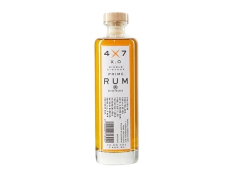 Rum 4X7 RUM 4x7 Rum. Single Vintage Prime Rum XO Garrafa Medium (0.5 L - 1 Unidade)