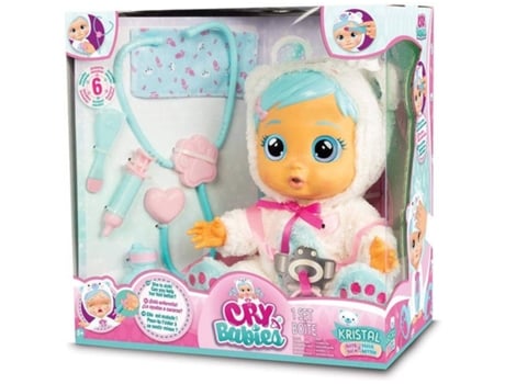 Boneco Bebé Cry Babies Kristal 