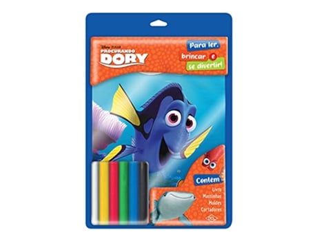 Livro Disney - Massinha Divertida - Procurando Dory de Disney (Português)