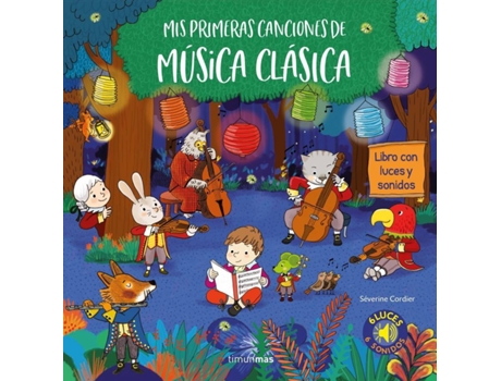 Livro Mis Primeras Canciones De Música Clásica de Severine Cordier (Espanhol)