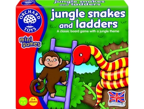 Jogo Educativo  Jungle Snakes and Ladders