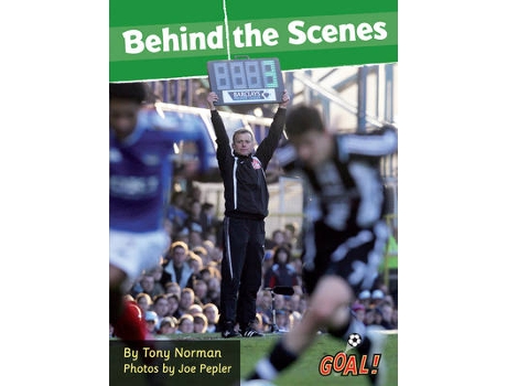 Livro behind the scenes de norman tony (inglês)