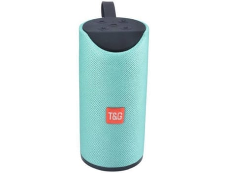 Coluna Bluetooth RITTEREC TG113 (Verde - 10 W - Alcance: até 10 m)