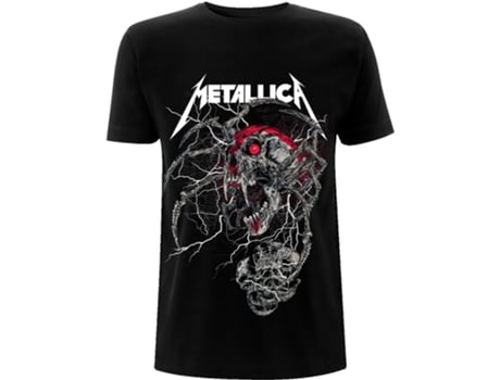 T-Shirt ROCK OFF Metallica - Spider Dead Preto (Tamanho: M)