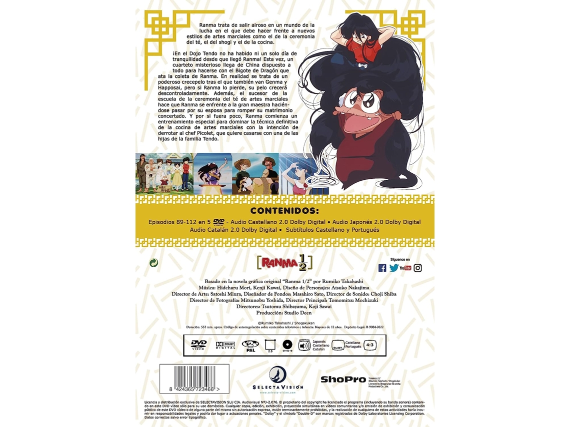 DVD Ranma 1/2 Box 4 | Worten.pt