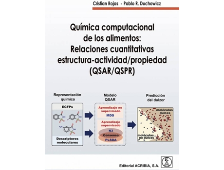 Livro Química Computacional De Los Alimentos: Relaciones Cuantitativas Estructura-Acti de Cristian Rojas (Espanhol)