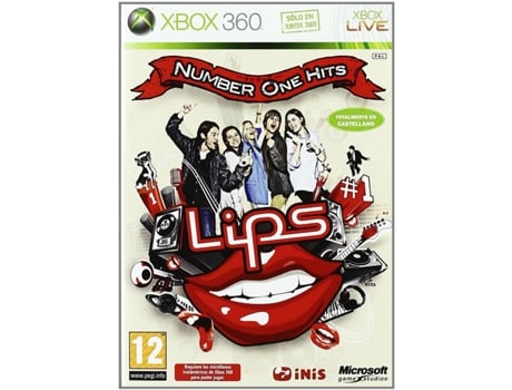 Jogo Xbox 360 Lips Number One Hits