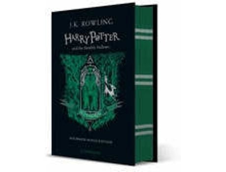 Livro Harry Potter And The Deathly Hallows - Slytherin E de J K Rowling (Inglês)