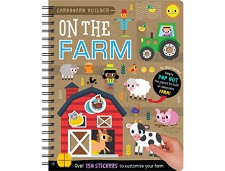 Livro Cardboard Builder On the Farm de Patrick Bishop (Inglês - Capa Dura)