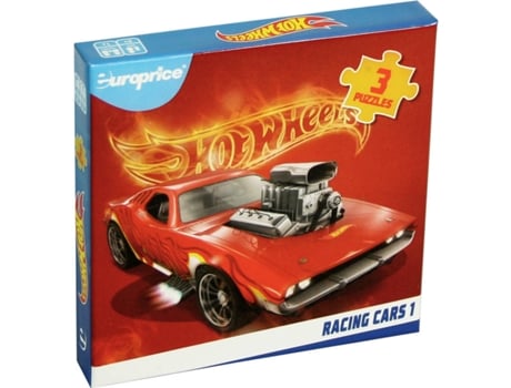 Carro de corrida HOT WHEELS 2 em 1 (Idade mínima recomendada: 5 anos)