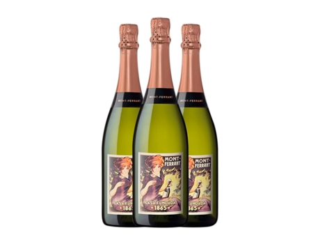 Espumante MONT-FERRANT La Senyora Brut Nature Cava (0.75 L - 3 Unidades)