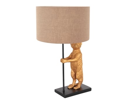 Candeeiro ANNE LIGHT AND HOME Animaux 8224ZW (Preto)