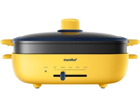 MC-DH3020A2 panela de cozedura múltipla 1300 W Preto, Amarelo COMFEÈ