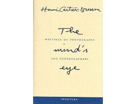 Livro the mind's eye de henri cartier-bresson (inglês)