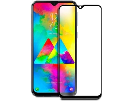 Película Vidro Temperado Samsung Galaxy A50 WEPHONE ACCESORIOS Completo Preto