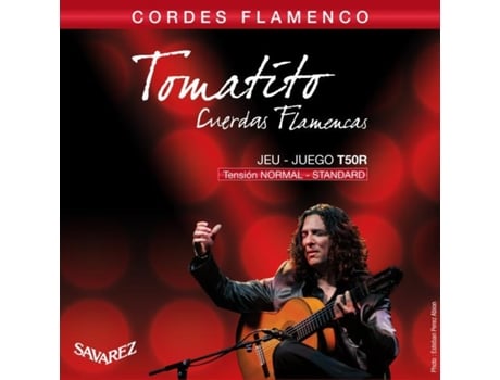 Savarez Conjunto de Cordas Assinatura Tomatito Tensão Normal de Flamenco