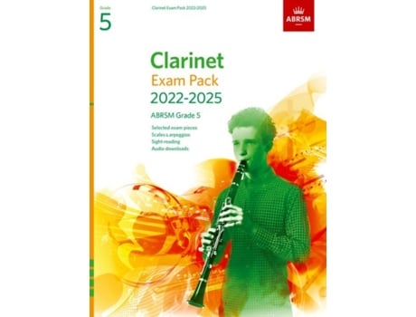 Livro clarinet exam pack from 2022, abrsm grade 5 de abrsm (inglês)