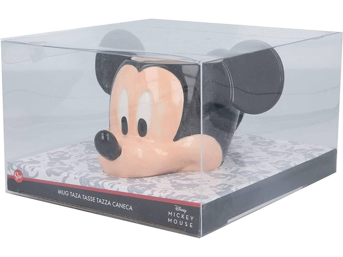 Chávena com Caixa Mickey Mouse Cerâmica 360 ml - Mickey Mouse