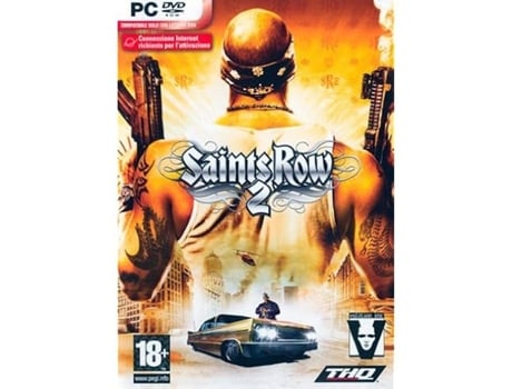 Videogame Saints Row 2 Pc Ação Francês Dvd