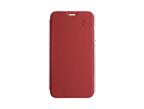 Capa Fólio Aba Fundo Cartões para iPhone 12 Pro Max BEETLECASE Vermelho