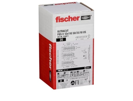 Fischer Group Ultracut Fbs Ii 12X110 50/35/10 Us 20 Unidades